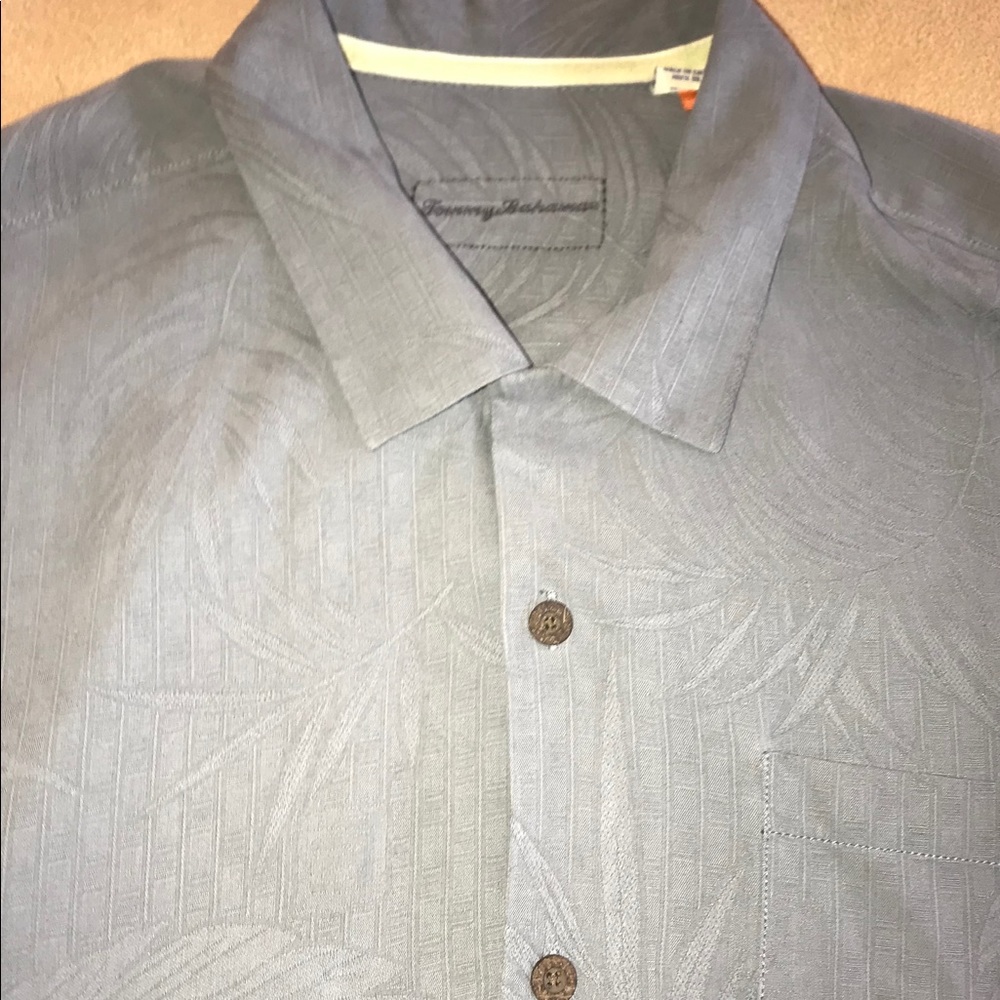 Tommy Bahama Short Sleeve Silk Shirt 1XB